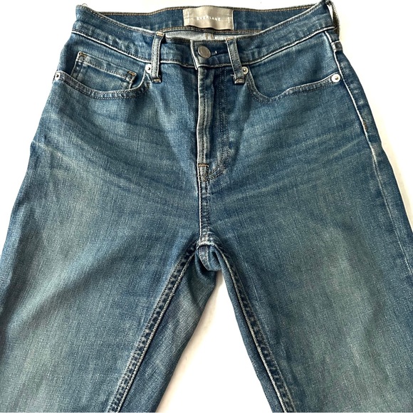 Everlane High Rise Ankle Cut Rolled Hem Jeans, 24 - Picture 8 of 8